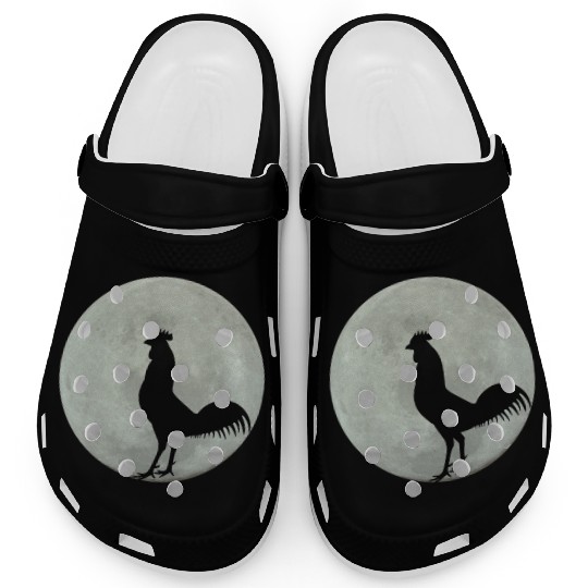 Chicken Full Moon Clogs