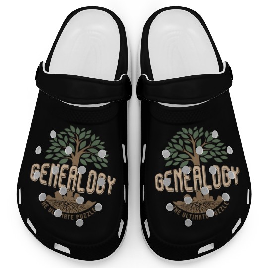 Genealogist Genealogy The Ultimate Puzzle Clogs