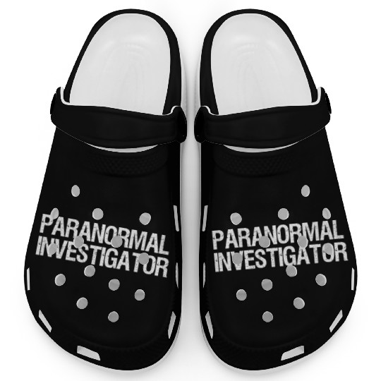 Paranormal Investigator Ghost Hunting Clogs