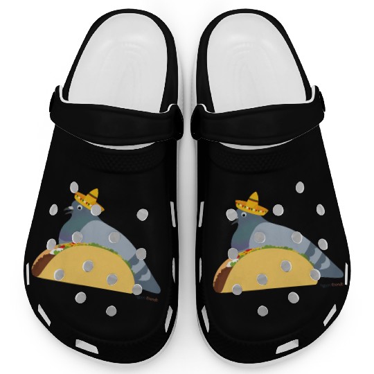Taco Pigeon Friend Clogs