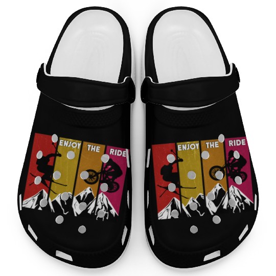 Mountainbike Mountainbiking Bike Enjoy Ride Clogs