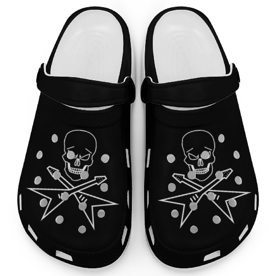 Heavy Metal Skull Clogs