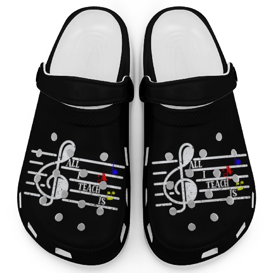 Music Teacher Clogs