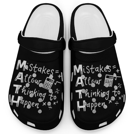 Math Teacher Clogs