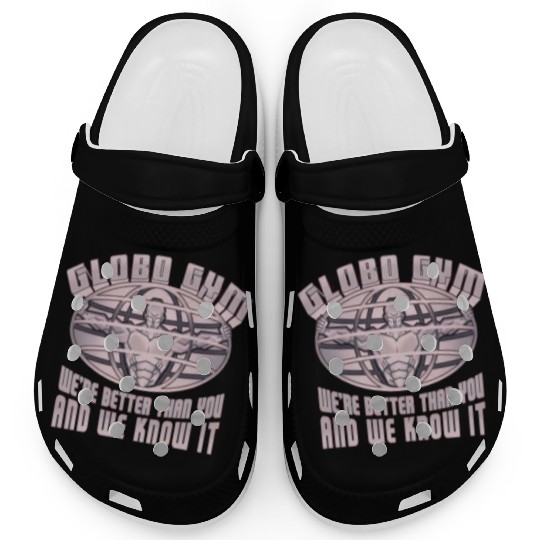 globo gym costume Clogs