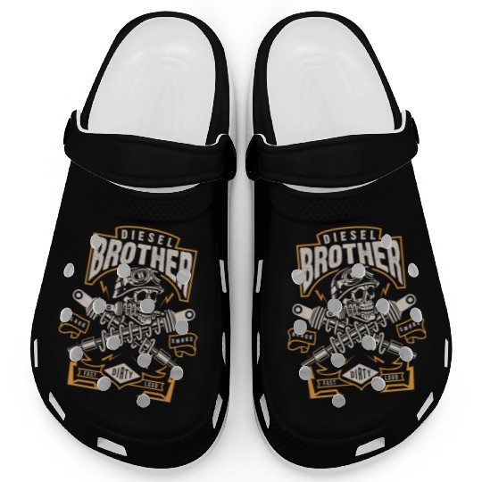 Diesel Brother Black Smoke, Fast Dirty Loud Clogs