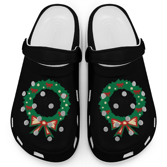christmas wreath Clogs