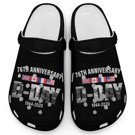D-Day Normandy 76th Anniversary Clogs