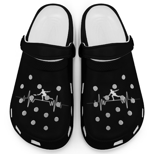 Ultimate Frisbee Heartbeat Clogs Disc Golf