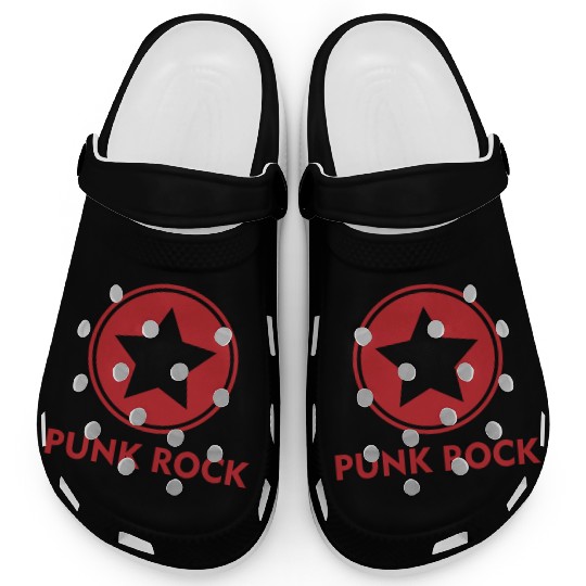 Punk rock Clogs star punk anarchy