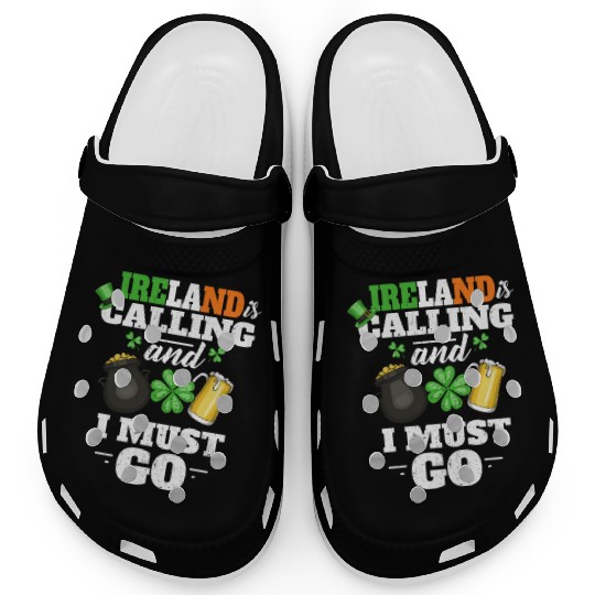 ireland is calling and i must go I Funny St Clogs