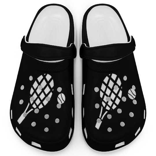 tennis I LOVE TENNIS Clogs