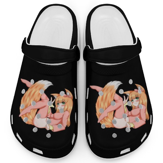 Foxy girl hen Manga Anime Waifu japanese sexy Clogs