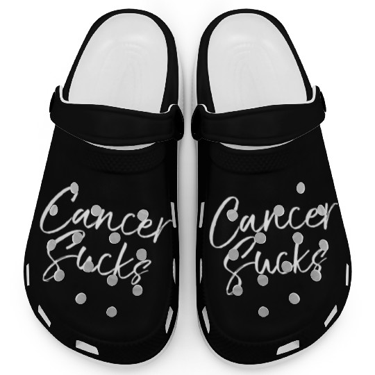 CANCER SUCKS Clogs