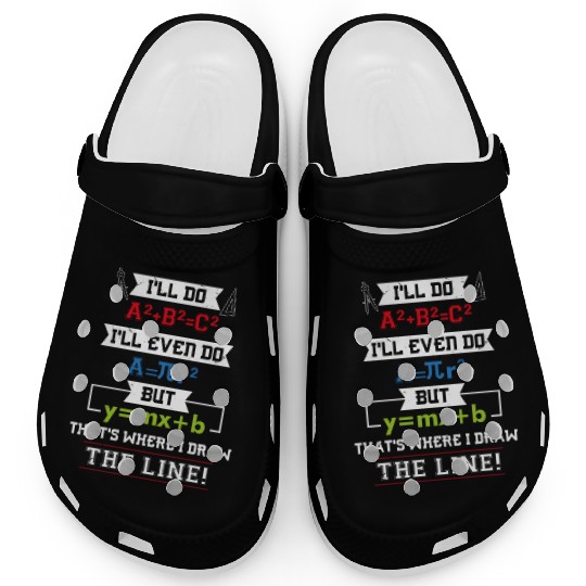 Math Math Teacher Gifts Clogs
