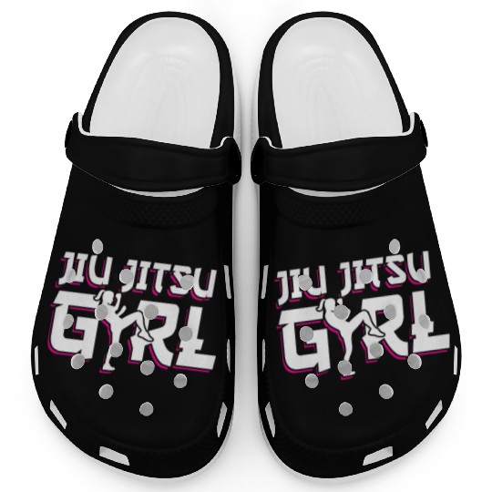 Jiu Jitsu Girl Martial Arts Mixed Martial Arts Clogs