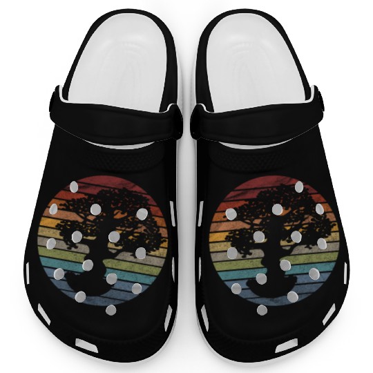Bonsai Tree Retro Clogs