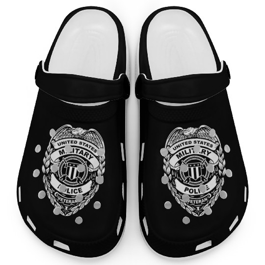 U.S. Military Police Veteran Badge Clogs