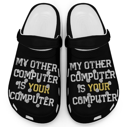 Hacker Hacking Programmer Linux Gift Hackers Clogs