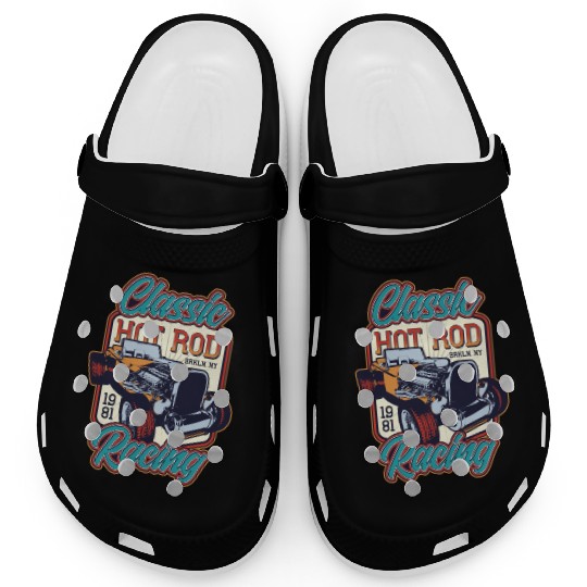 Classic Hot Rod Racing Clogs