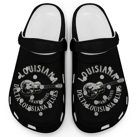 Louisiana Delta Blues Swamp Blues Guitar Clogs