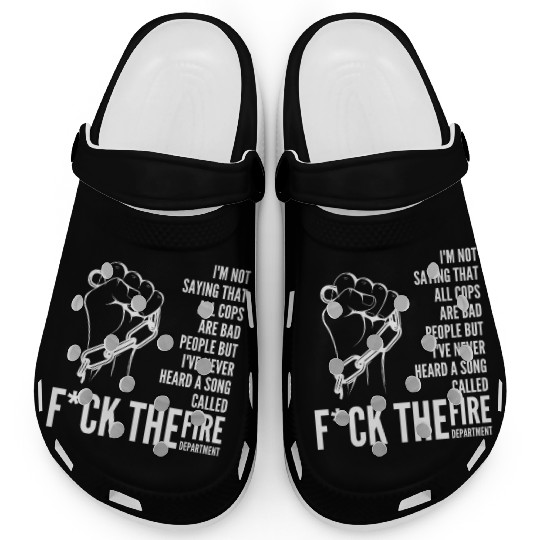 ACAB Black Lives Matter, End Police Brutality Clogs