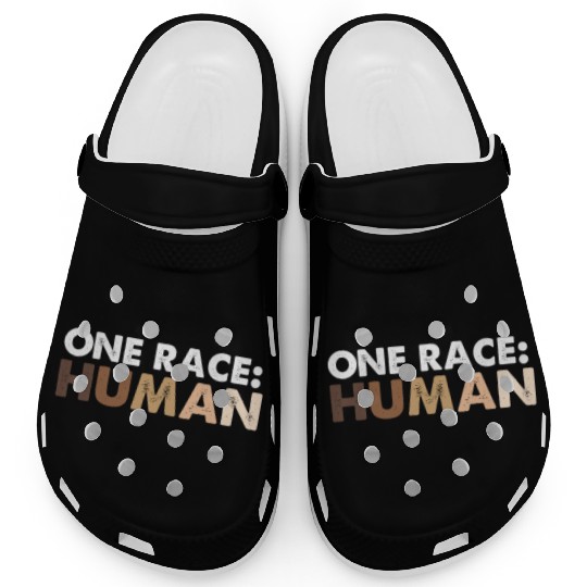 One Race Human Race Clogs
