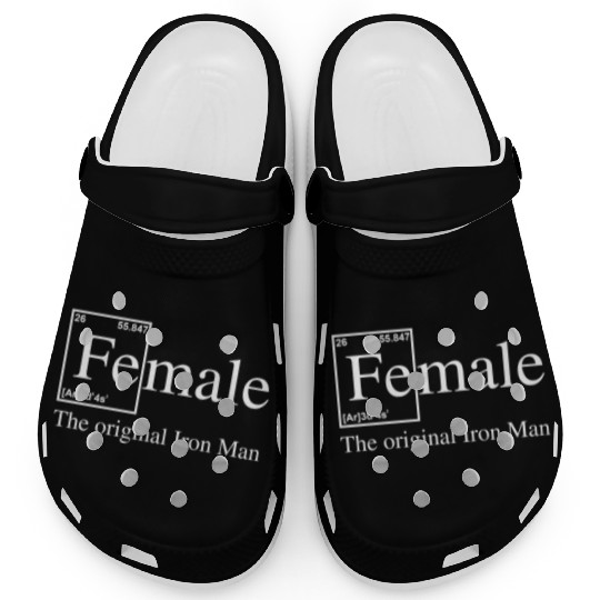Female The Original Iron Man Clogs