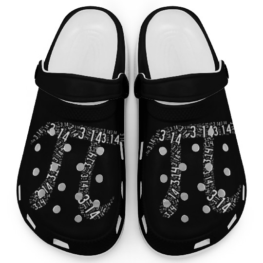 Pi Day - Nerd Geek - Love Math Pi Symbol - Kids Clogs