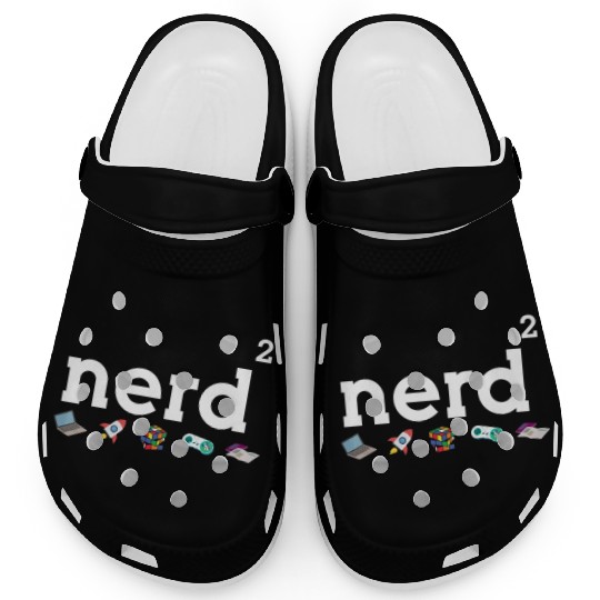 Nerdy - Nerd Squared - Nerd Loves Science, Gaming Clogs