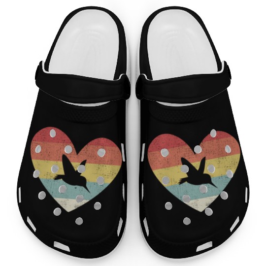 Bird watching Hummingbird Heart (Gift) Clogs