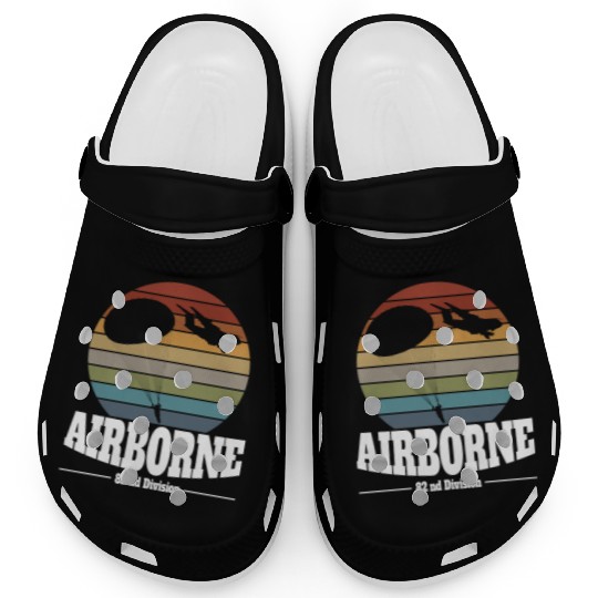 82nd AIRBORNE Division US Army Clogs