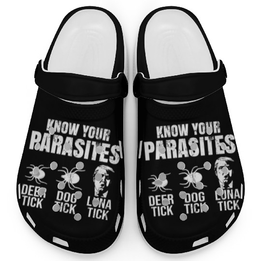 Know Your Lunatic- Funny Anti Trump Clogs