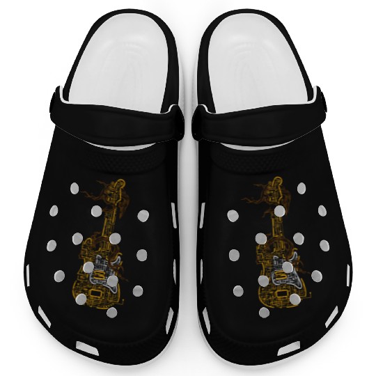 Guitar Bass Guitar Clogs