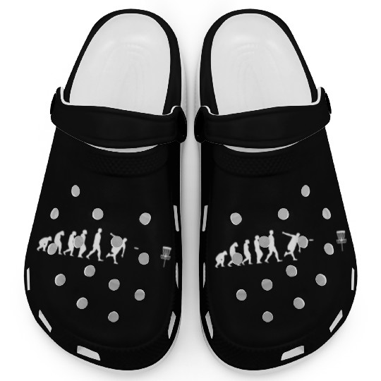 Disc Golf Evolution Design for a Disc-Golf Player Clogs