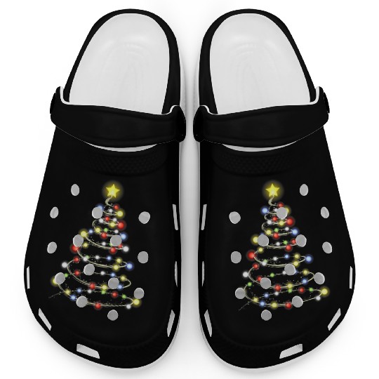 christmas tree christmas light Clogs
