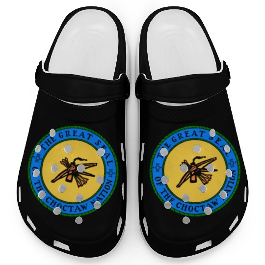 Choctaw Nation Flag Seal Choctaw Clogs