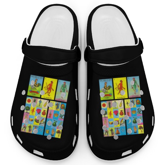 Loteria Mexican Clogs