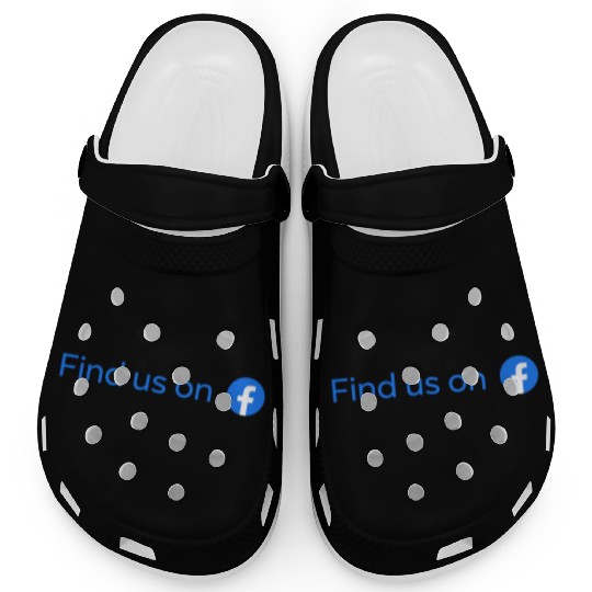 find us on facebook Clogs