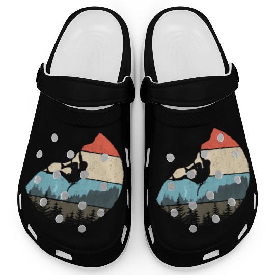 Vintage Style Rock Climbing Retro Bouldering Clogs