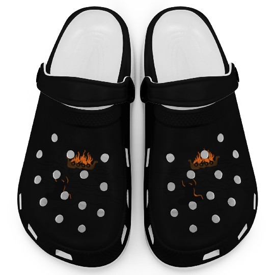 Viking Funeral Clogs