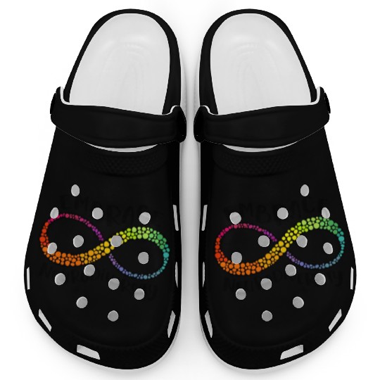 Embrace Neurodiversity Infinity Symbol Clogs