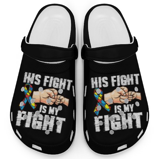 Autism Awareness Clogs Autism Mom Dad His Fight Is