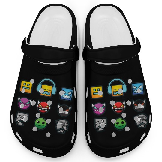 geometry dash insane Clogs