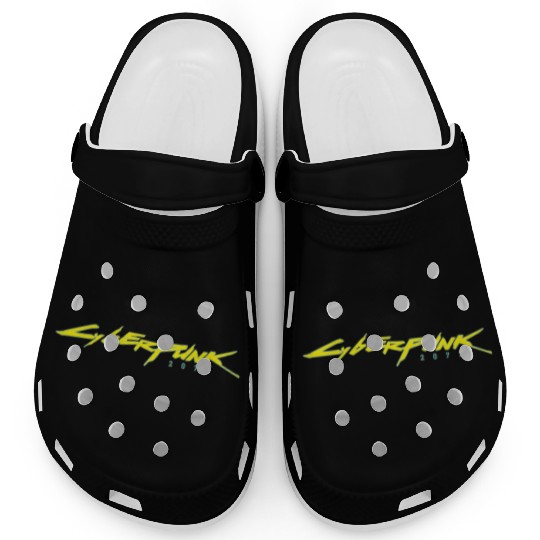 best selling CybERPuNK 2077 Clogs,free hugs shi