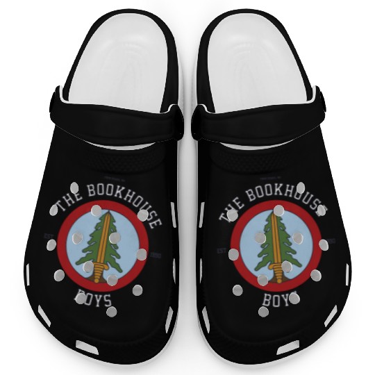 Twin Peaks The Bookhouse Boys Est 1990 Logo Clogs