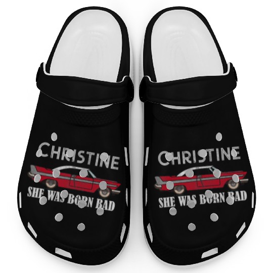 Christine Classic Car Model Lover Automotive Theme Clogs