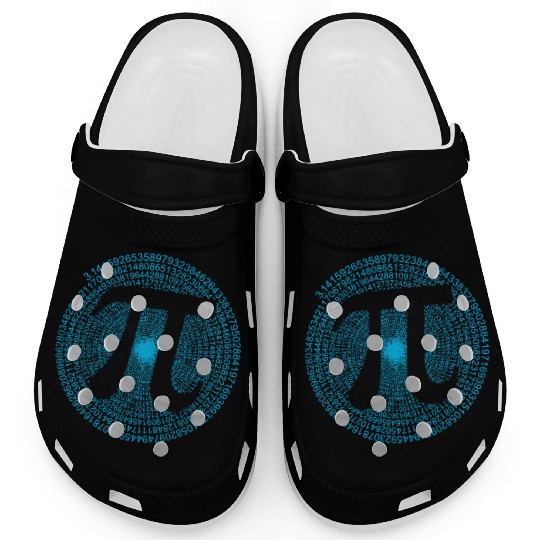 3,14 Pi Number Symbol Math Science Gifts Clogs