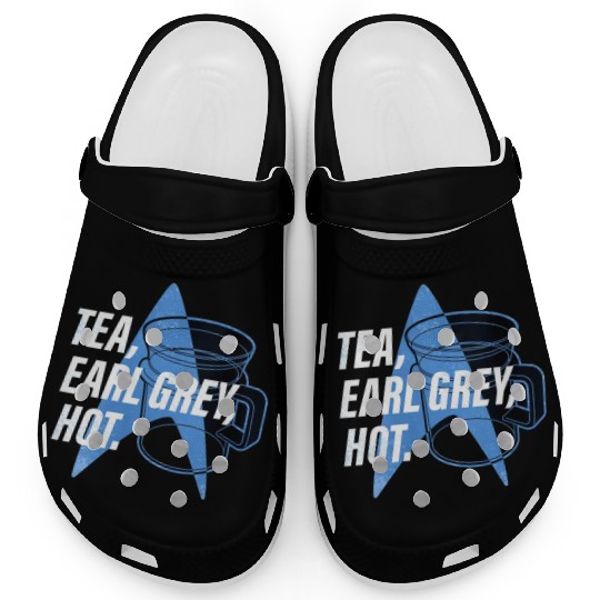 Next Generation Tea Earl Grey Graphic Clogs