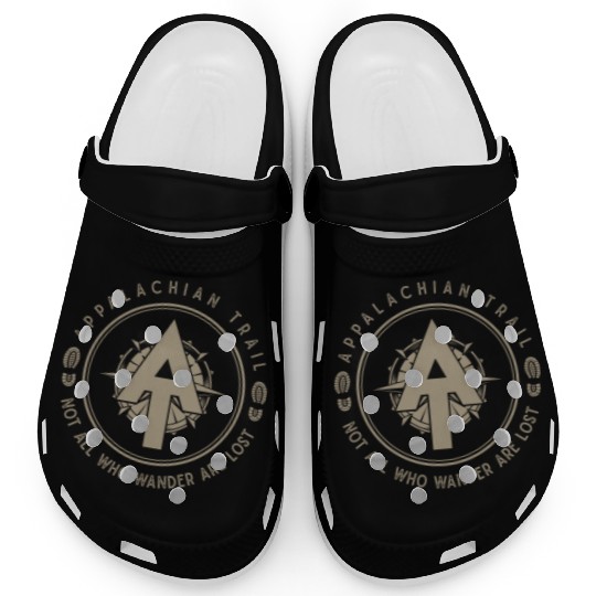 Appalachian Trail Logo Hiking Wander in the US Clogs